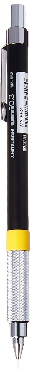 Mitsubishi Pencil Unii Mechanical Drawing Pen Black 0.3mm M3552.24-Kiichin - The #1 Place for Japanese Goods in Your Hand!