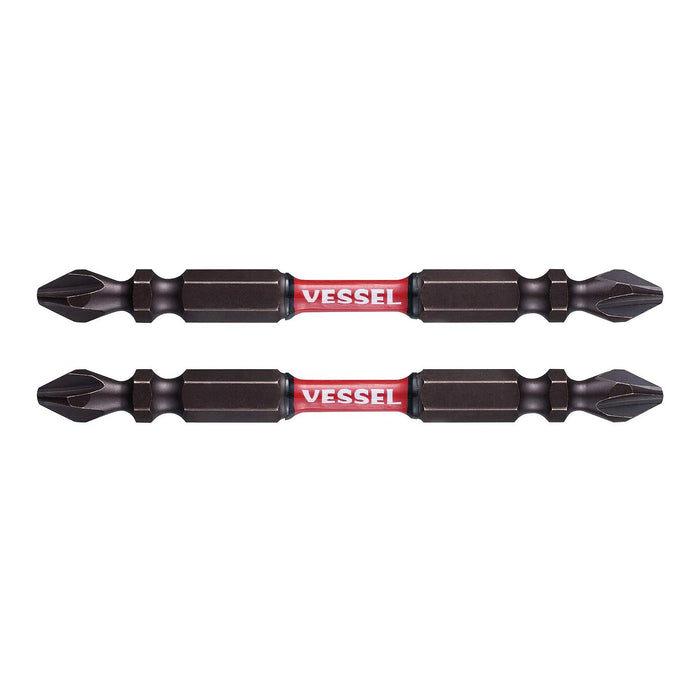 Vessel 40V Double Head Sakisbo Torsion Bit Set 2x4x82mm Pack of 2-Kiichin - The #1 Place for Japanese Goods in Your Hand!