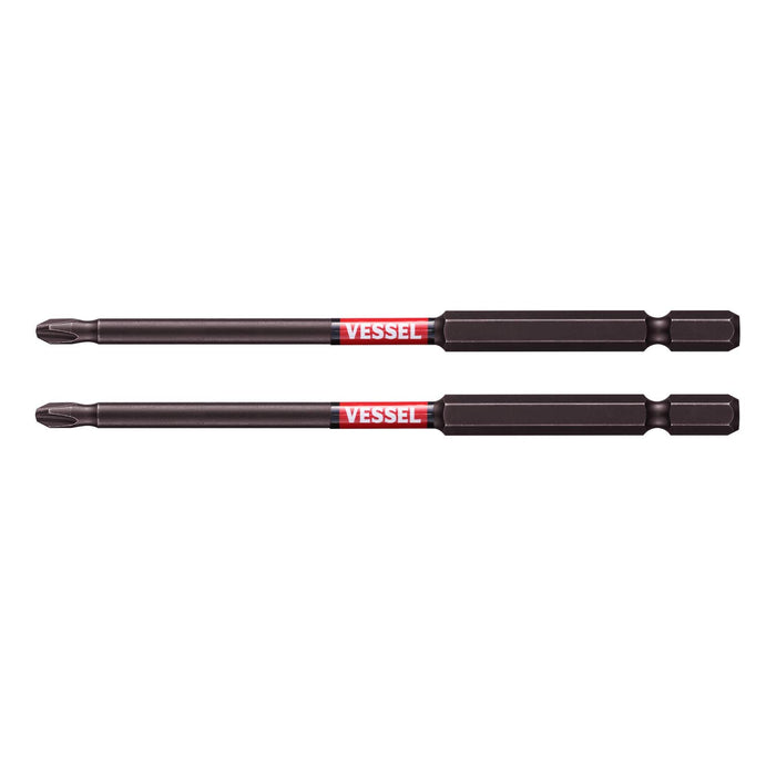 Vessel 40V Sakisubo Stepped Bit Set of 2 SS162120 4.5 x 120mm-Kiichin - The #1 Place for Japanese Goods in Your Hand!