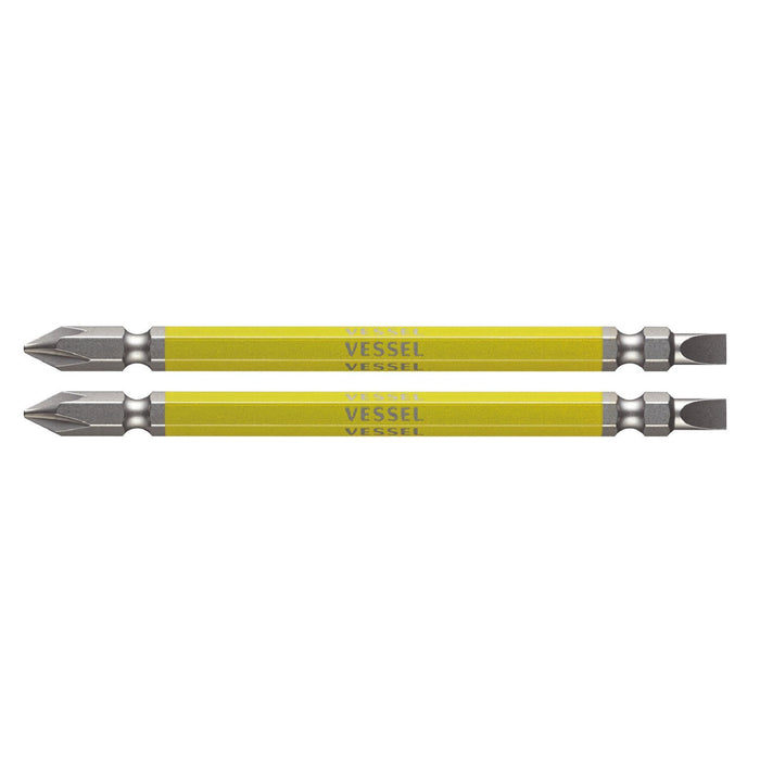 Vessel 2-Piece Double Ended Gosai Bit +1/-5x110 GS141511 Combination Set-Kiichin - The #1 Place for Japanese Goods in Your Hand!