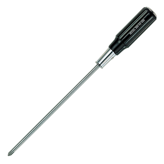 Vessel Long Shaft Wooden Handle Penetrating Driver +2x200 350 Series-Kiichin - The #1 Place for Japanese Goods in Your Hand!