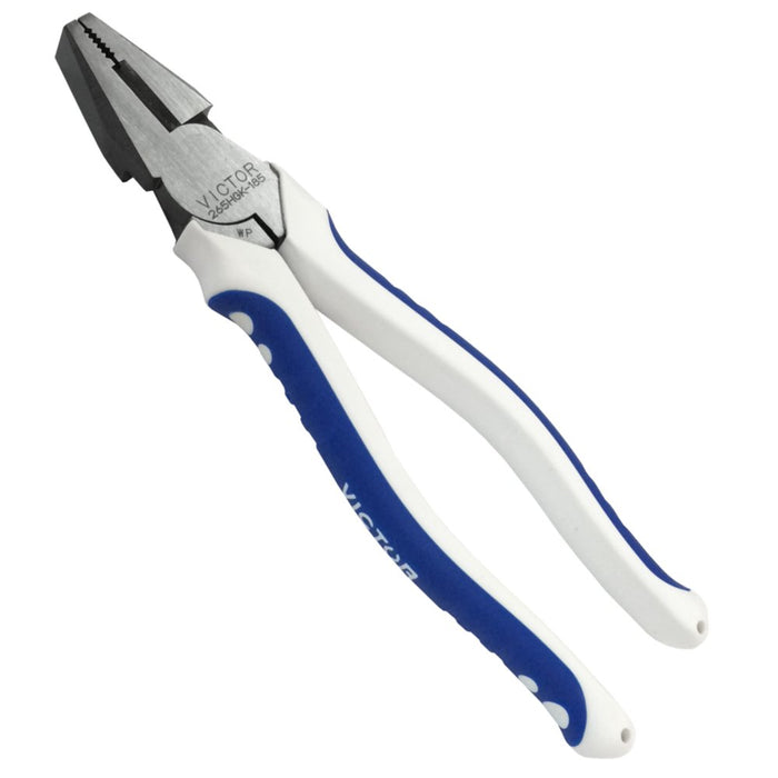 Victor Electricians Heavy Duty Pliers with Elastomer Cover 265Hgk 185mm-Kiichin - The #1 Place for Japanese Goods in Your Hand!