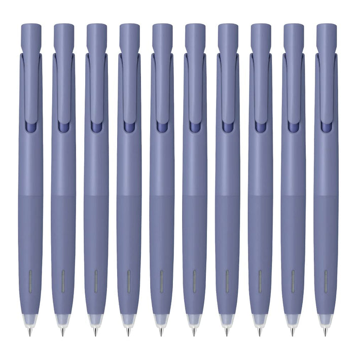 Zebra 0.5mm Oil-Based Black Ink Blue Ballpoint Pen Blen Business Edition - Pack of 10-Kiichin - The #1 Place for Japanese Goods in Your Hand!