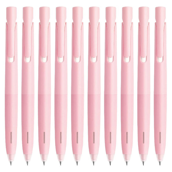 Zebra 10-Pack Black Ink 0.7mm Oil-Based Ballpoint Pen with Light Pink Barrel B-BA88-LP-Kiichin - The #1 Place for Japanese Goods in Your Hand!