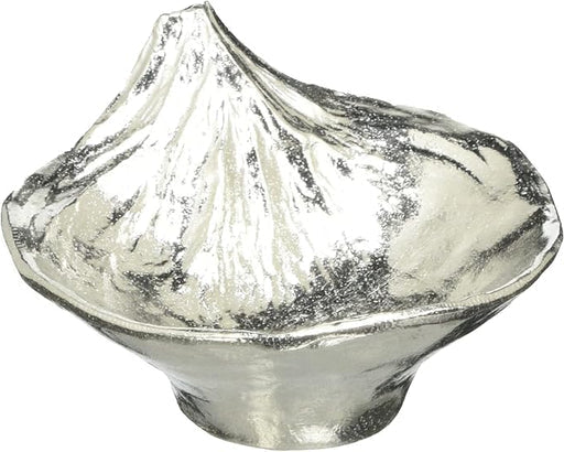 Nagae Gingado Tin Mount Fuji Sakazuki Sake Cup - Authentic Japanese Craftsmanship for Elevated Drinking Experience