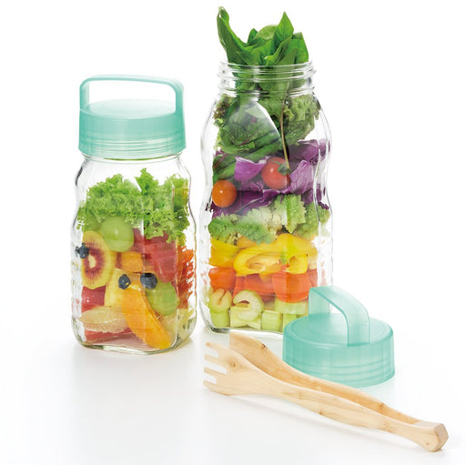 Aderia 1.2L Green Small Box Storage Container - Made In Japan-Kiichin - The #1 Place for Japanese Goods in Your Hand!