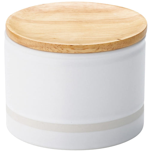Aito Canister Storage Container 220ml White Mino Ware-Kiichin - The #1 Place for Japanese Goods in Your Hand!