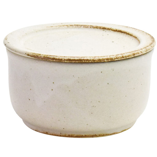 Aito Ohitsu Rice Storage 0.5Cup Microwave Dishwasher Safe White Mino Ware Japan 111029 12.4Cm-Kiichin - The #1 Place for Japanese Goods in Your Hand!