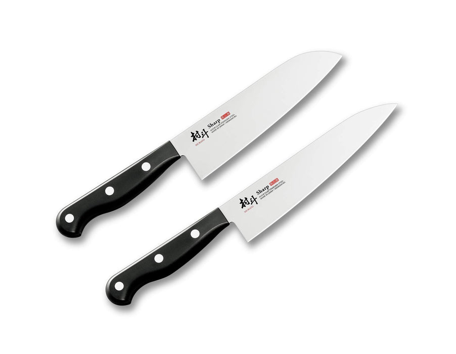 Shimomura Kougyou Knife Set 2 16.5cm Murato Sharp MSP-901-Kiichin - The #1 Place for Japanese Goods in Your Hand!