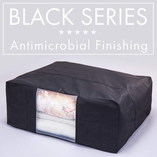 Astro Japan Futon Storage Bag Set - Black Non-Woven Fabric, Antibacterial & Odor Resistant-Kiichin - The #1 Place for Japanese Goods in Your Hand!