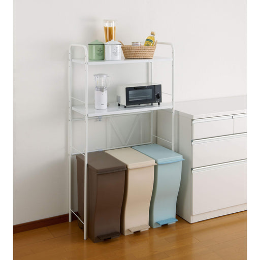 Belca Kitchen Space Rack Telescopic Microwave Stand Storage-Kiichin - The #1 Place for Japanese Goods in Your Hand!