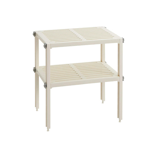 Belca 2-Tier Kitchen Storage Rack - White, 37X30X40Cm, Made In Japan-Kiichin - The #1 Place for Japanese Goods in Your Hand!