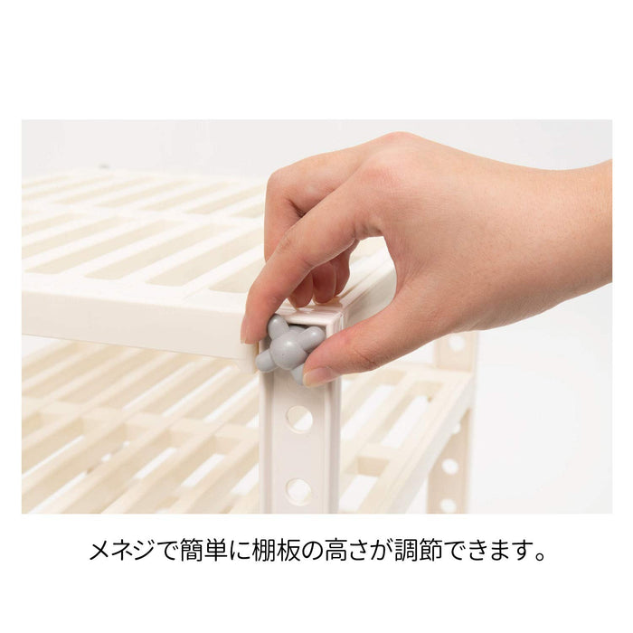 Belca 2-Tier Kitchen Storage Rack - White, 37X30X40Cm, Made In Japan-Kiichin - The #1 Place for Japanese Goods in Your Hand!