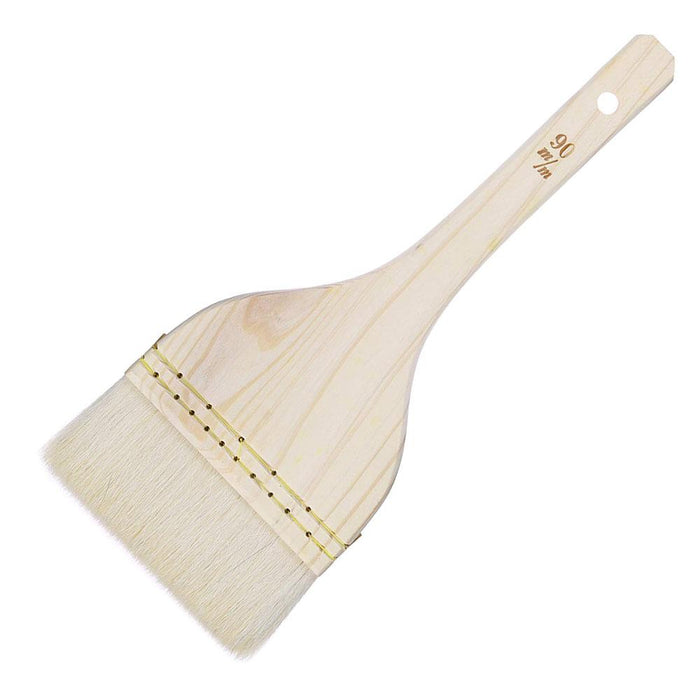 Ebm Japan Goat Hair Glazing Brush 90Mm - Premium Quality Brush for Glazing-Kiichin - The #1 Place for Japanese Goods in Your Hand!