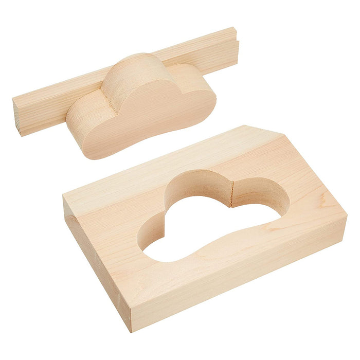 Ebm Hinoki Cypress Rice Mold - Premium Wooden Kitchen Tool-Kiichin - The #1 Place for Japanese Goods in Your Hand!