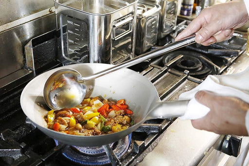 Ebm 27cm Pure Titanium Ultra-Light Chinese One-Hand Pot-Kiichin - The #1 Place for Japanese Goods in Your Hand!