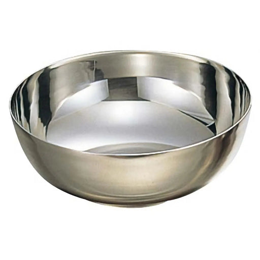 Ebm Japan Stainless Steel Thick Naengmyeon Bowl - 210X75mm-Kiichin - The #1 Place for Japanese Goods in Your Hand!