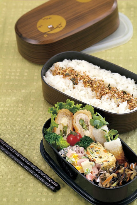 Tatsumiya Japan Hakoya Range Club Men's Oval Wood Bento Box - Tochigi Owl 51120-Kiichin - The #1 Place for Japanese Goods in Your Hand!