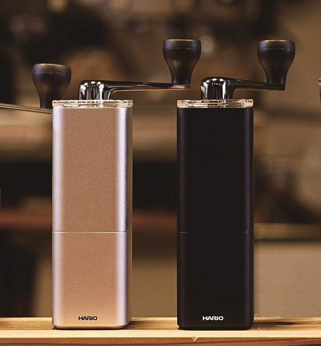 Hario Prism Silver Coffee Mill MSA-2-SV | Made in Japan-Kiichin - The #1 Place for Japanese Goods in Your Hand!