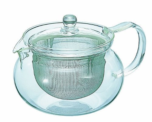 Hario Chacha Kyusu Maru Tea Pot Japan 450Ml - Authentic Import-Kiichin - The #1 Place for Japanese Goods in Your Hand!