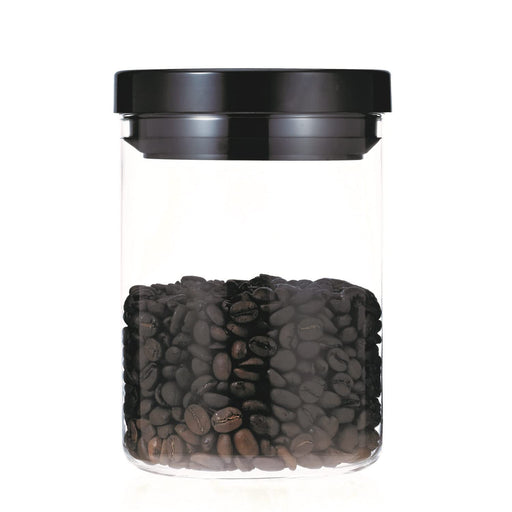 Hario Coffee Canister M Black MCNR-200-B-Kiichin - The #1 Place for Japanese Goods in Your Hand!