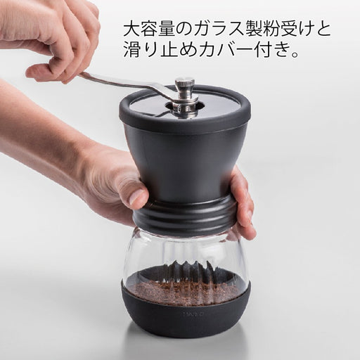 Hario Black Ceramic Skeleton Coffee Mill - Japanese Made-Kiichin - The #1 Place for Japanese Goods in Your Hand!