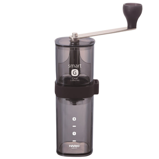 Hario Smart G Coffee Mill - Transparent Black Japan-Kiichin - The #1 Place for Japanese Goods in Your Hand!