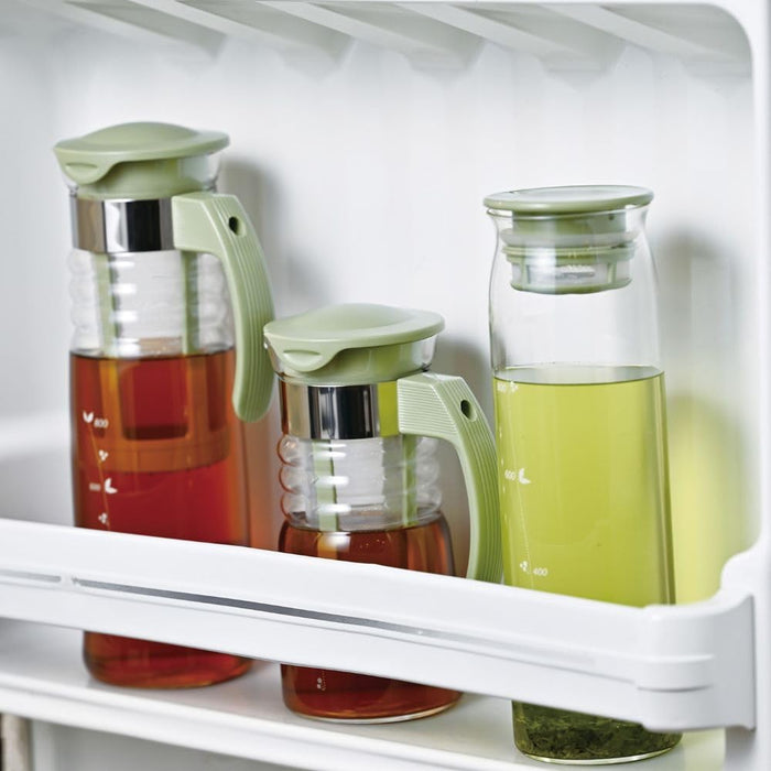 Hario HCC-12-SG Cold Brew Tea Pot 1200ml Smoky Green Japan-Kiichin - The #1 Place for Japanese Goods in Your Hand!