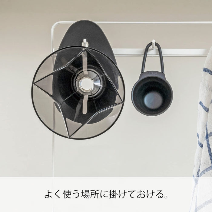 Hario VDMU-2018-TB Dripper Mugen Server Set 1-2 Cups 300ml Transp. Black Japan-Kiichin - The #1 Place for Japanese Goods in Your Hand!