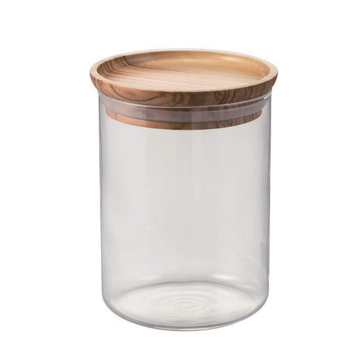 Hario Olive Wood Canister - 800Ml Capacity - Made in Japan-Kiichin - The #1 Place for Japanese Goods in Your Hand!
