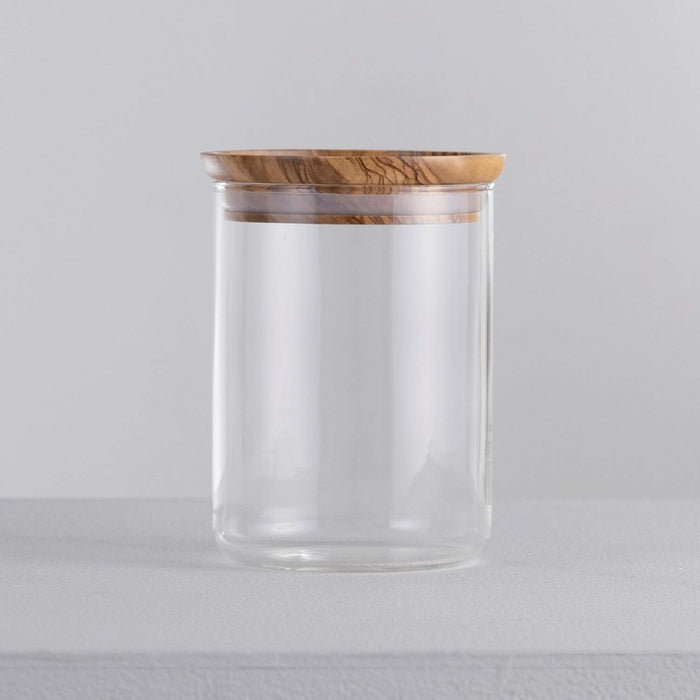 Hario Olive Wood Canister - 800Ml Capacity - Made in Japan-Kiichin - The #1 Place for Japanese Goods in Your Hand!