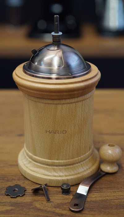 Hario Japan Hand Coffee Mill CM-502C Column Grinder-Kiichin - The #1 Place for Japanese Goods in Your Hand!
