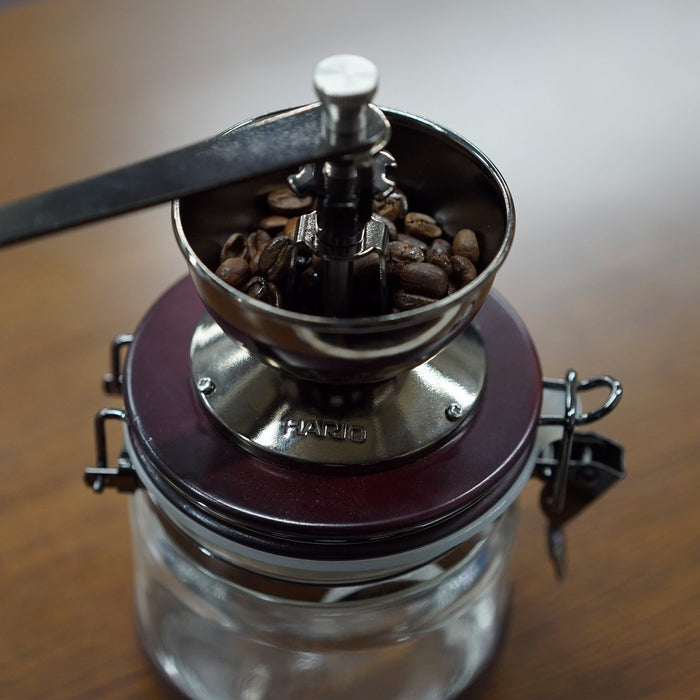 Hario Coffee Mill Grinder with Canister - Authentic Japanese CMHN-4-Kiichin - The #1 Place for Japanese Goods in Your Hand!