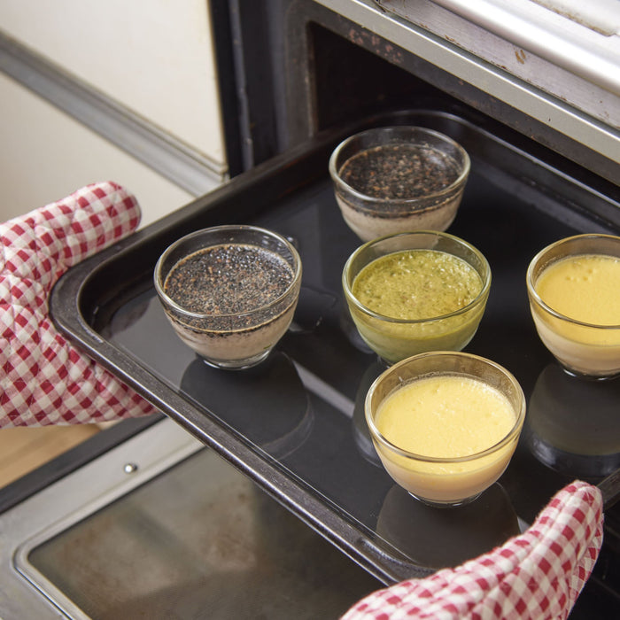 Hario Japan Glass Cup Set 5 - 170ml, Safe for Microwave/Oven/Dishwasher-Kiichin - The #1 Place for Japanese Goods in Your Hand!