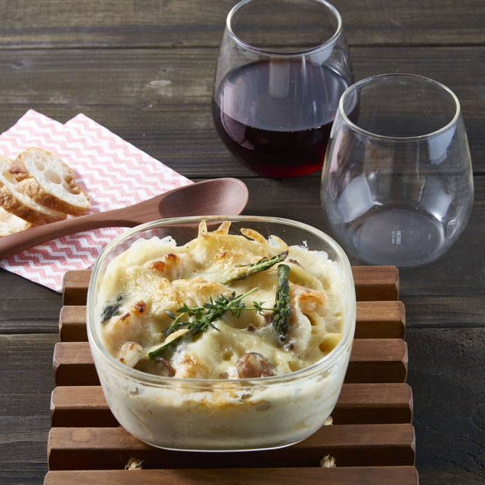 Hario Glass Storage Container - Heat Resistant, Made in Japan, 3Pcs White-Kiichin - The #1 Place for Japanese Goods in Your Hand!