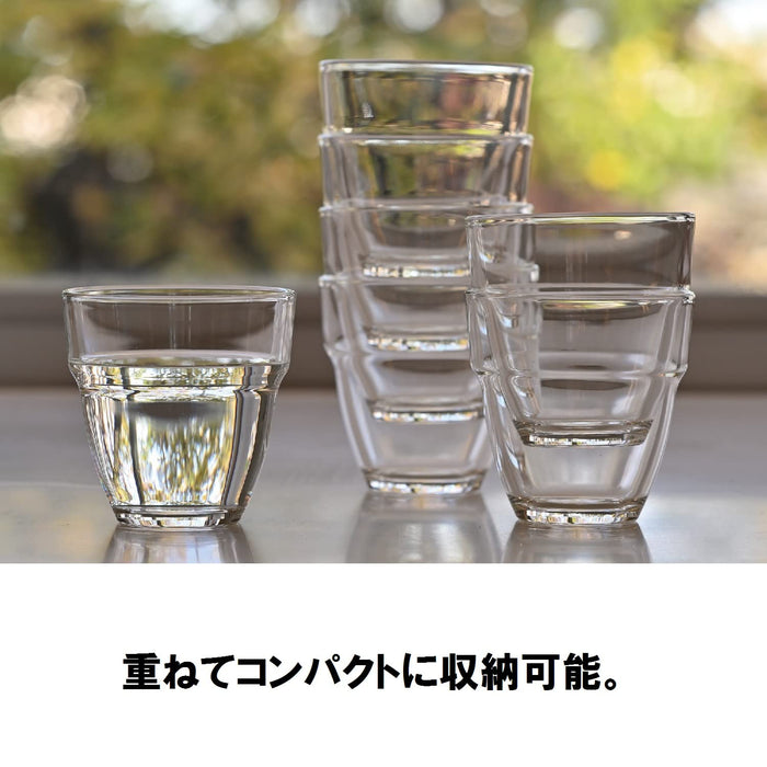Hario Heat Resistant Stack Glass 2x260ml HSG-1624 Japan-Kiichin - The #1 Place for Japanese Goods in Your Hand!