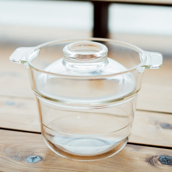 Hario XRCP-1 Heat-Resistant Microwave Cooker for 1 Person 10 Mins-Kiichin - The #1 Place for Japanese Goods in Your Hand!