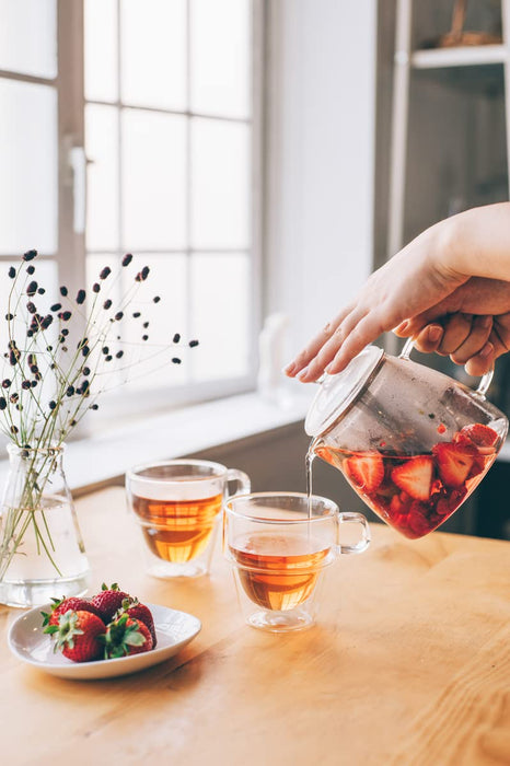 Hario Japan Leaf Tea Pot - 360Ml Chen-36T for 2 People-Kiichin - The #1 Place for Japanese Goods in Your Hand!