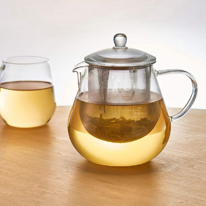 Hario Japan Clear Leaf Teapot 700Ml Chc-70T-Kiichin - The #1 Place for Japanese Goods in Your Hand!