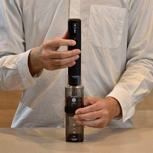 Hario Mobile Mill Stick Black Ems-1B - Premium Japanese Made Grinder-Kiichin - The #1 Place for Japanese Goods in Your Hand!