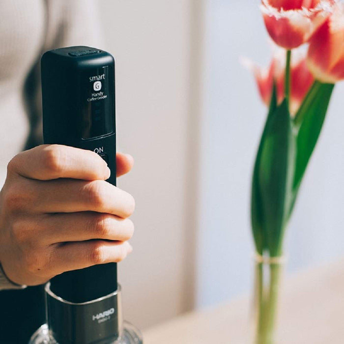 Hario Mobile Mill Stick Black Ems-1B - Premium Japanese Made Grinder-Kiichin - The #1 Place for Japanese Goods in Your Hand!