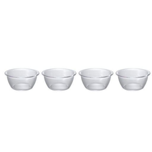 Hario HSB-2812 Heat Resistant Glass Salad Bowl Set of 4-Kiichin - The #1 Place for Japanese Goods in Your Hand!
