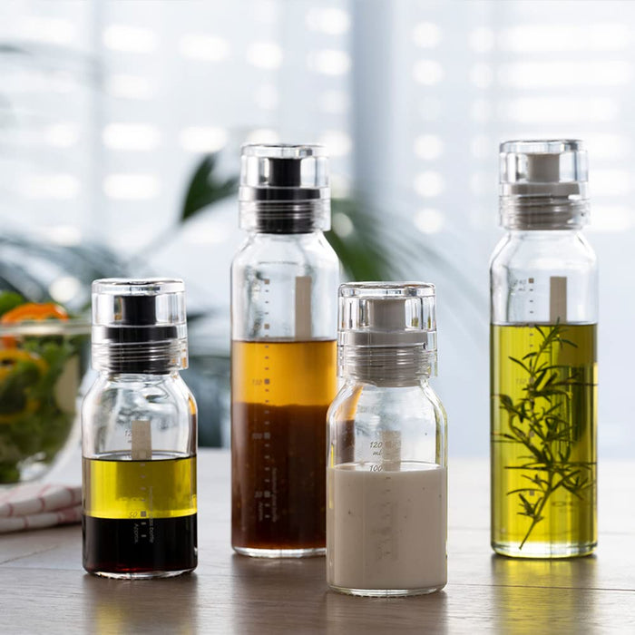 Hario Shake Make Pour Store Dressing Bottle Slim 240Ml Black Dbs-240B - Dishwasher Safe-Kiichin - The #1 Place for Japanese Goods in Your Hand!