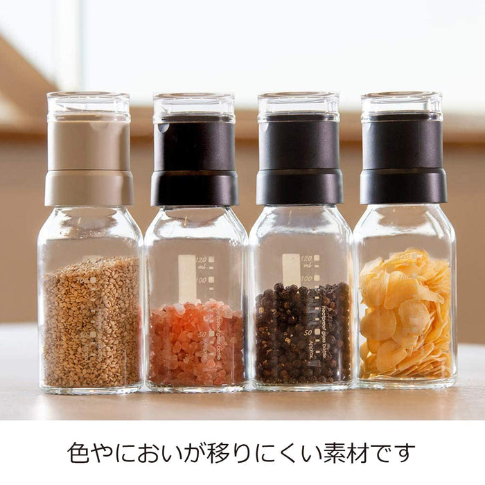 Hario Sms-120-B 120ml Spice Mill Salt/Pepper Mill Black-Kiichin - The #1 Place for Japanese Goods in Your Hand!