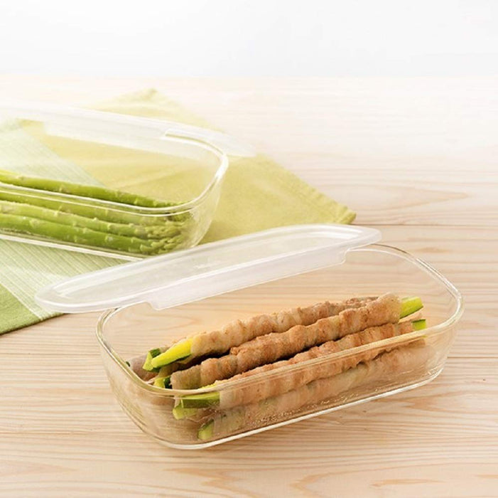 Hario Kstl-M-3006-Ow Heat Resistant Glass Container M Set 3 Japan-Kiichin - The #1 Place for Japanese Goods in Your Hand!
