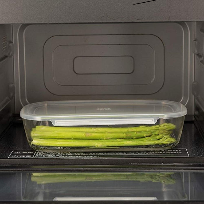 Hario Kstl-M-3006-Ow Heat Resistant Glass Container M Set 3 Japan-Kiichin - The #1 Place for Japanese Goods in Your Hand!