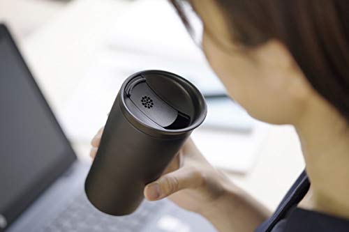 Hario STF-300-B Black 300ml Thermal Tumbler w/Lid-Kiichin - The #1 Place for Japanese Goods in Your Hand!