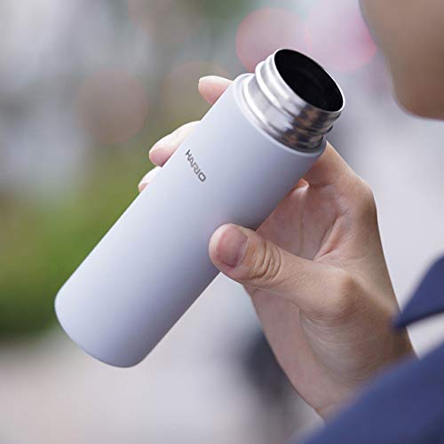 Hario SSB-140-GR 140ml Steel Bottle Gray-Kiichin - The #1 Place for Japanese Goods in Your Hand!