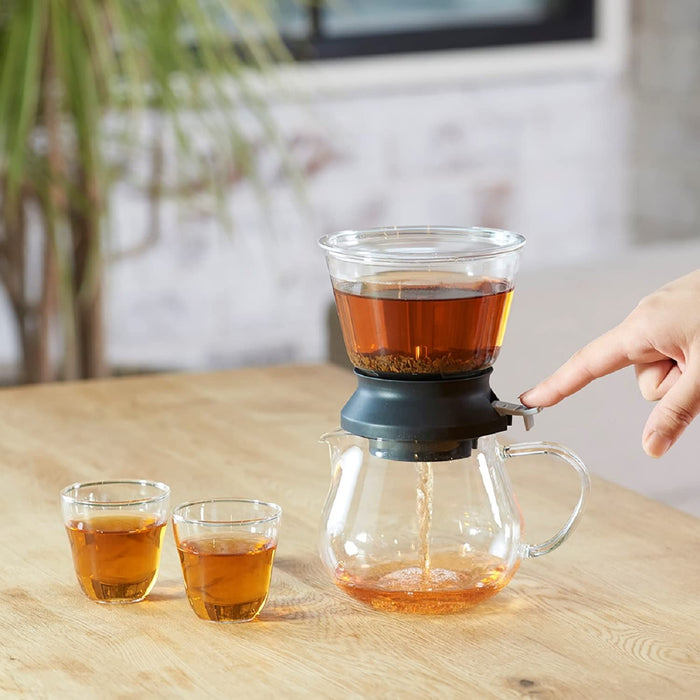 Hario TDR-35B Tea Dripper Largo 35 Black-Kiichin - The #1 Place for Japanese Goods in Your Hand!