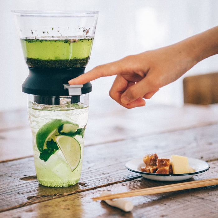 Hario TDR-35B Tea Dripper Largo 35 Black-Kiichin - The #1 Place for Japanese Goods in Your Hand!